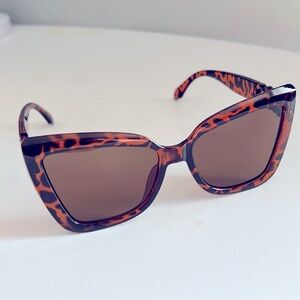 Shein Cat Frame Leopard Sunglasses!
